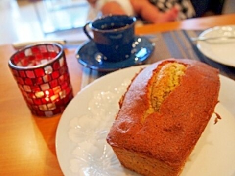 シリコン型で！簡単ふんわり紅茶のパウンドケーキ